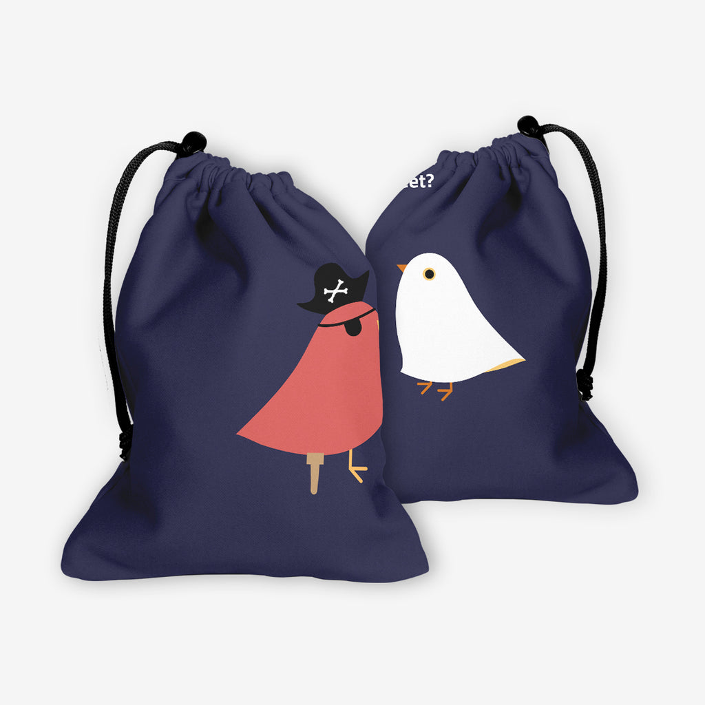 Trick Or Tweet Dice Bag