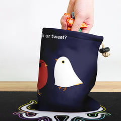 Trick Or Tweet Dice Bag
