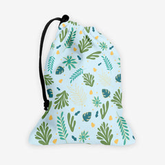 Tropical Leaves Dice Bag