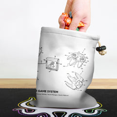 Video Game System Dice Bag