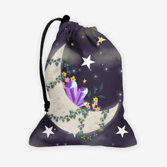 Celestial Half Moon Dice Bag - Katiria Cortes - Mockup