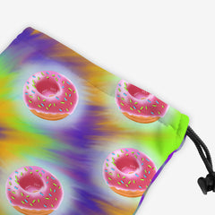 Tie Dye Donuts Dice Bag
