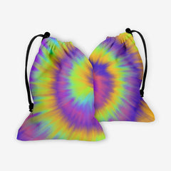 Tie Dye Swirl Dice Bag