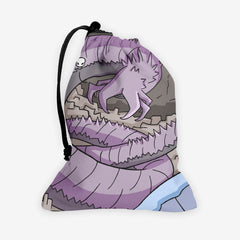 Wurms of Life and Death Dice Bag - Linda Johansson - Mockup