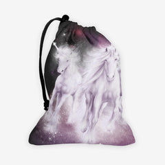 Cosmic Unicorns Dice Bag - Linda Jones - Mockup