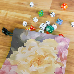 Bubbly Flowers Dice Bag