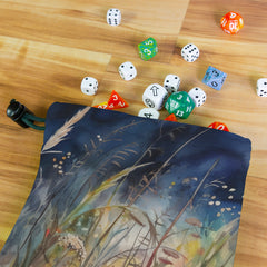 Field in the Evening Dice Bag