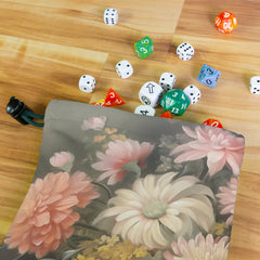 Painting of Flowers Dice Bag
