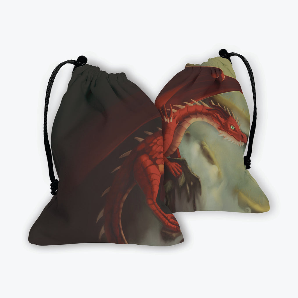Valiant Red Dragon Dice Bag