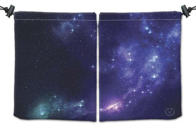 Opal Cosmos Dice Bag - Martin Kaye - Mockup