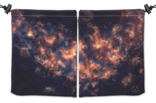Phoenix Nebula Dice Bag - Martin Kaye - Mockup