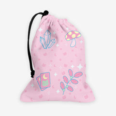 Magical Pink Rose Dice Bag - Maud1e - Mockup