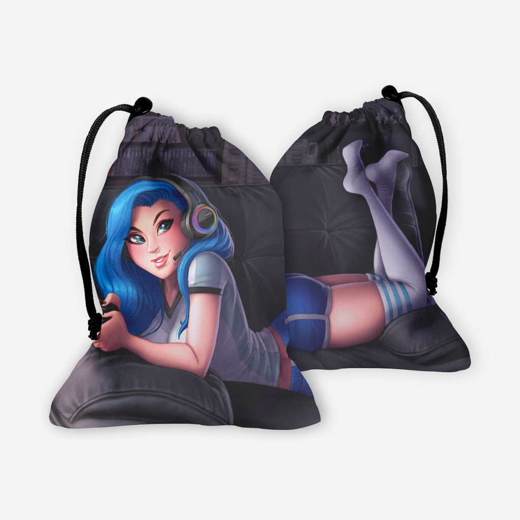 Bella Gaming Dice Bag - Michael Dashow - Mockup - F