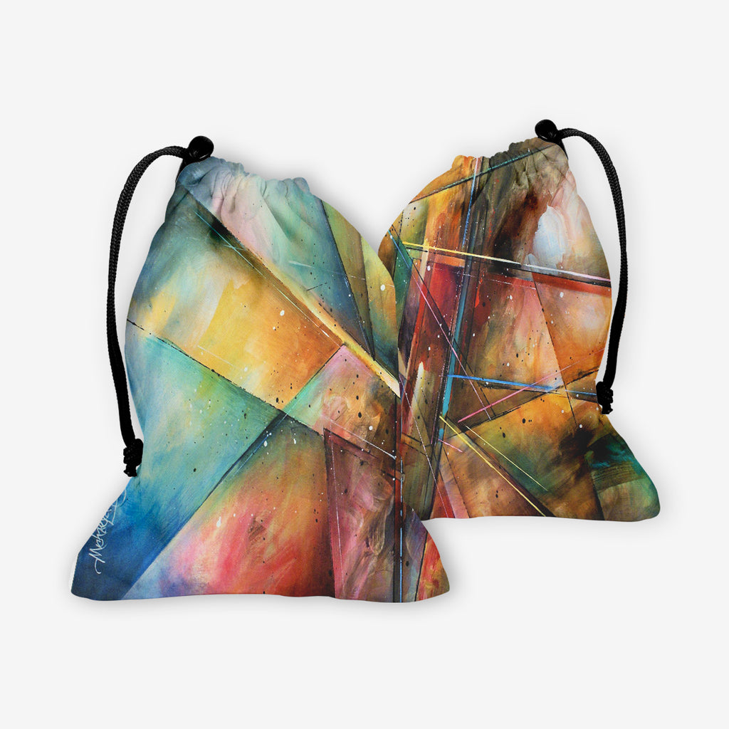 Shattered Glass Dice Bag - Michael Lang - Mockup - F