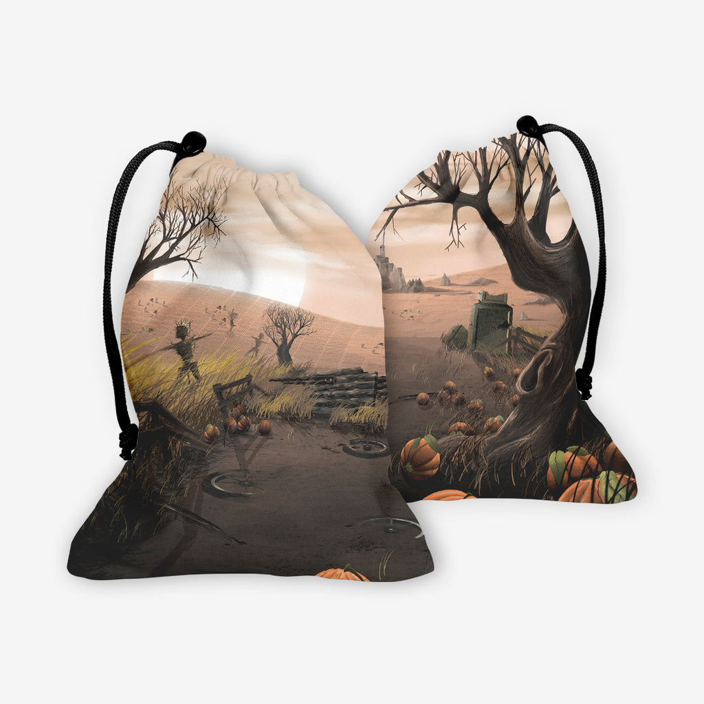 Pumpkin Field Dice Bag