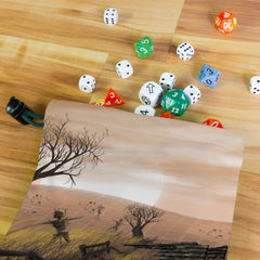 Pumpkin Field Dice Bag