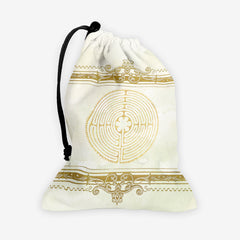 Labyrinth Dice Bag - Mythic Mats - Mockup - Benedictus