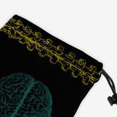 Skill Courage Passion Dice Bag - Mythic Mats - Corner