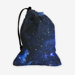 Blue Nebula Dice Bag - Paul Terry - Mockup