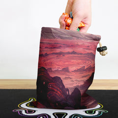 Barren Red Mountain Dice Bag