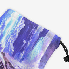 Unexplored Ice Mountain Dice Bag
