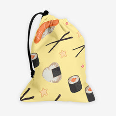 Pixel Sushi Dice Bag - Rakkou Art - Mockup