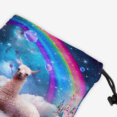 Llama Axolotl Adventure Dice Bag