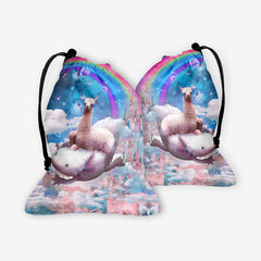 Llama Axolotl Adventure Dice Bag