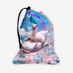Llama Axolotl Adventure Dice Bag