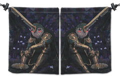 Narwhal Knight Dice Bag - Sagiv Gilburd - Mockup