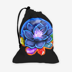 Glowing Black Lotus Dice Bag
