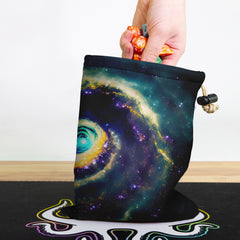Cosmic Whorls Dice Bag