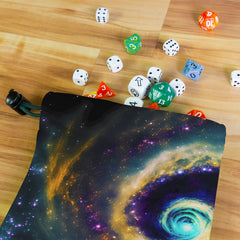 Cosmic Whorls Dice Bag