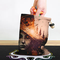 Witch's Inferno Dice Bag