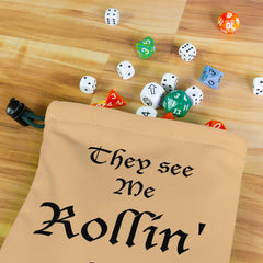 They See Me Rollin' Dice Bag