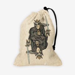 Elvish King Of Spades Dice Bag