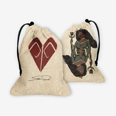 Human Queen Of Hearts Dice Bag