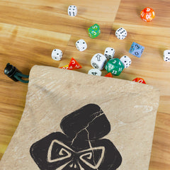 Orc Queen Of Clubs Dice Bag