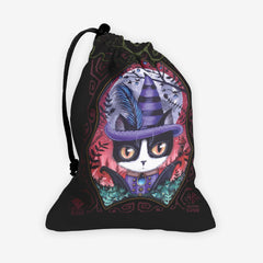 Dapper Witch Cat Dice Bag