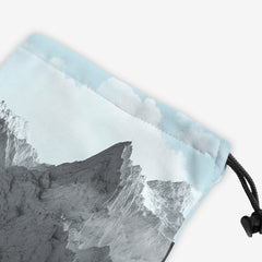 Abstract Mountain Dice Bag