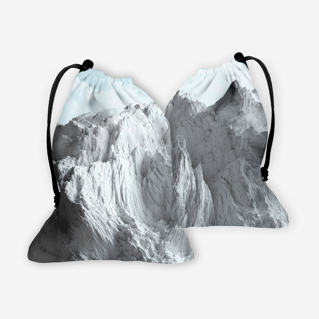 Abstract Mountain Dice Bag