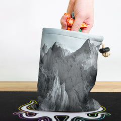 Abstract Mountain Dice Bag