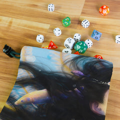 Blue Essentia Dice Bag