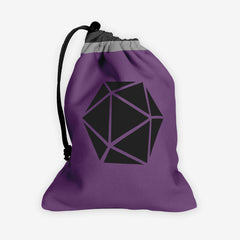 Minimalist Dicebag Dice Bag - TheMagicManSam - Mockup - Purple