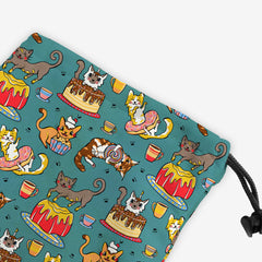 Cats and Confectionary Dice Bag