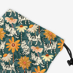 Daisy Cats Dice Bag - TigaTiga - Corner - Navy