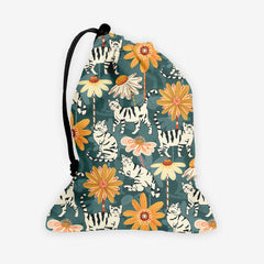 Daisy Cats Dice Bag - TigaTiga - Mockup - Navy