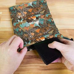 Maximalist Mountain Maze Dice Bag