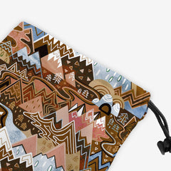 Maximalist Mountain Maze Dice Bag
