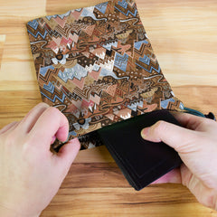 Maximalist Mountain Maze Dice Bag